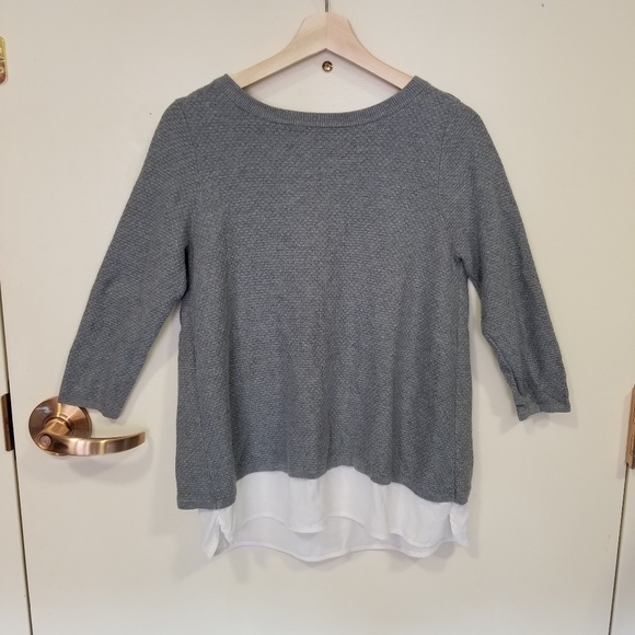 The Limited Sweaters - The Limited | Layered Tulip Back Sweater